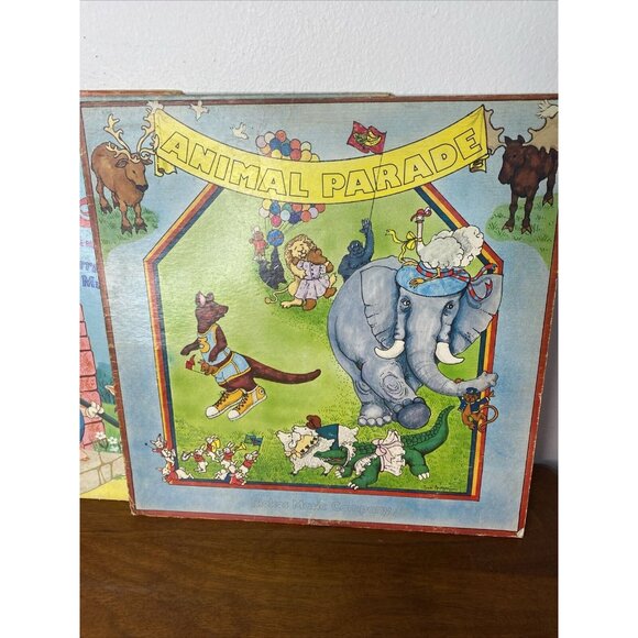 Vintage Childrens Records Lot 12 Walt Disney Donald Duck Smurfs Mother Goose - Picture 11 of 13